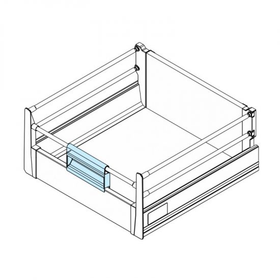 Uchwyt plastikowy do szuflady System box TB10