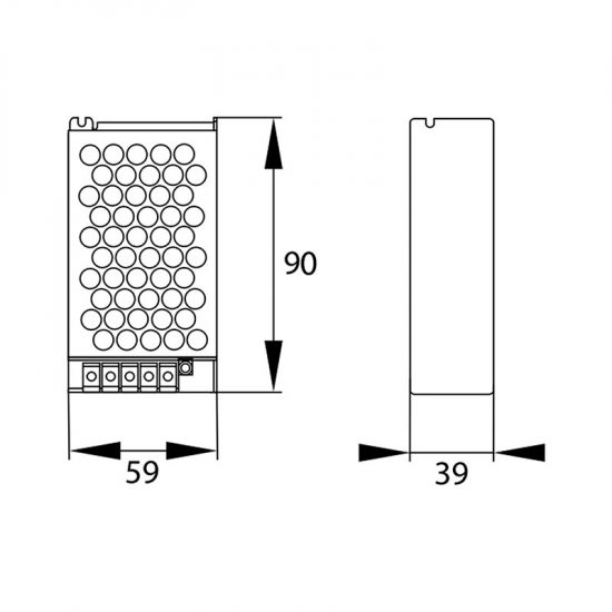 Zasilacz LED 25W 12V IP20 Bemko do taśmy LED