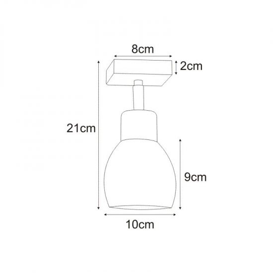 Kinkiet ścienny K-4574 z serii MIKA WHITE