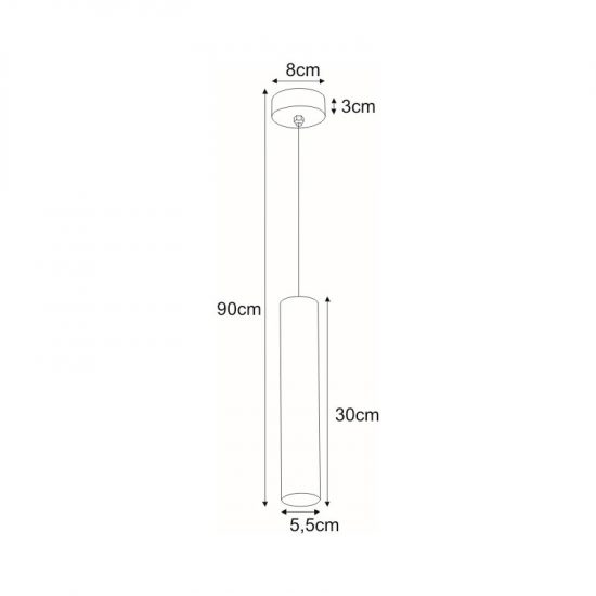 Lampa wisząca K-4820 z serii ADRIA