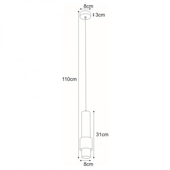 Lampa wisząca K-4544 z serii ROTO