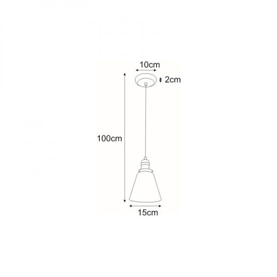 Lampa wisząca K-8036A-1 z serii SAMANTA