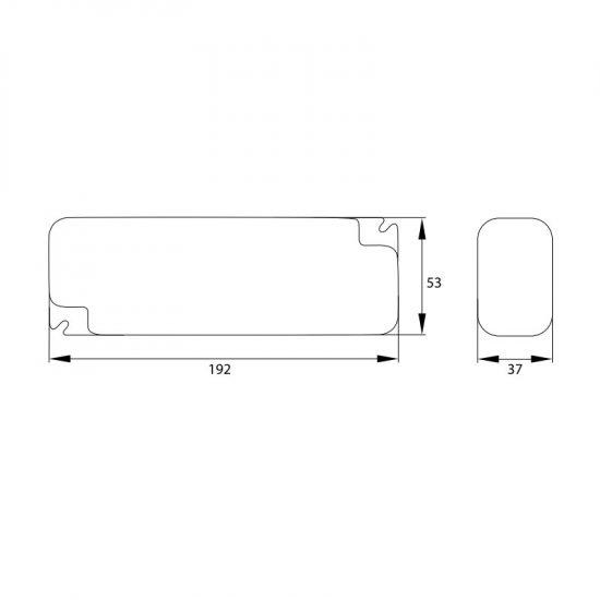 Zasilacz LED hermetyczny 100W 12V IP67 Bemko do taśmy LED