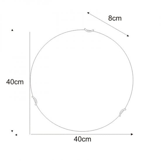 Kinkiet ścienny K-4533 z serii SAMBRA