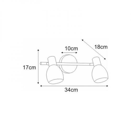 Kinkiet K-8001/2 z serii EMBO