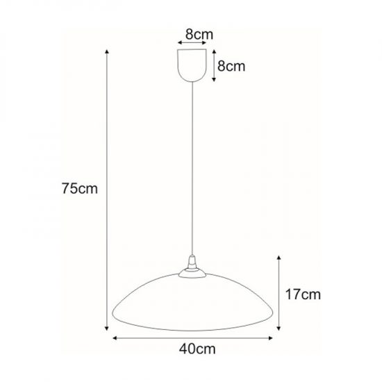 Lampa wisząca K-3720 z serii MATARO