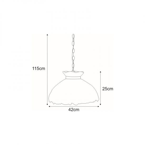 Lampa wisząca K-P16550 z serii FRUIT