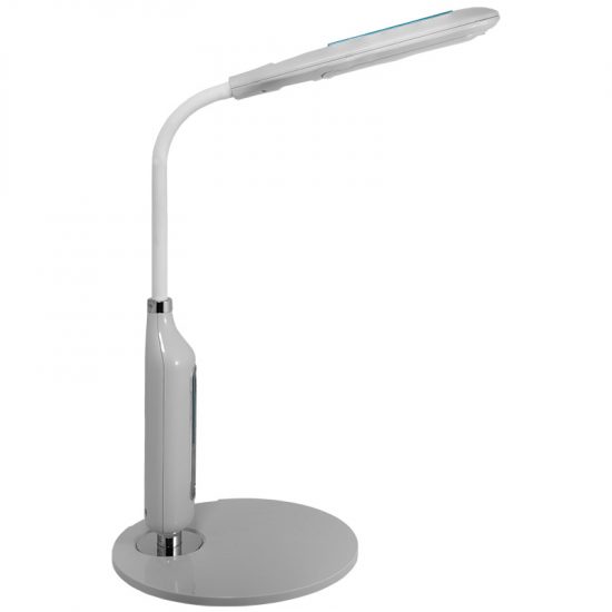 Lampka biurkowa K-BL1072 srebrna z serii MIDA