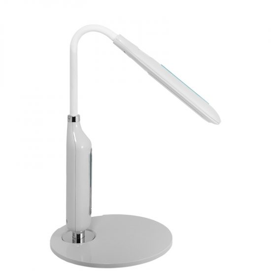 Lampka biurkowa K-BL1072 srebrna z serii MIDA