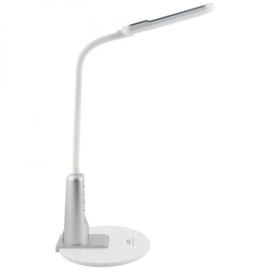 Lampka biurkowa K-BL1391 srebrna z serii TIMO