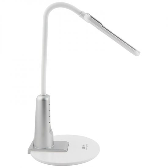 Lampka biurkowa K-BL1391 srebrna z serii TIMO