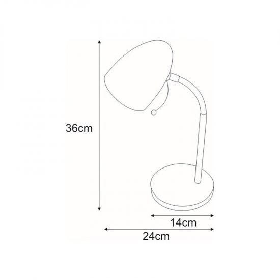 Lampka biurkowa K-MT-200 z serii KAJTEK