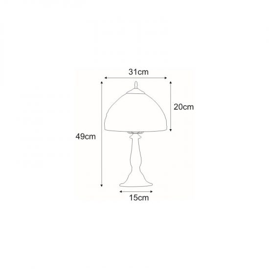 Lampka stołowa K-G121551 z serii SARGAN