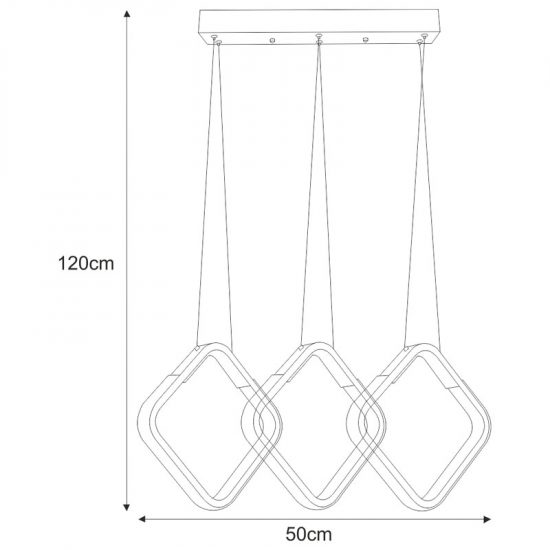 Lampa wisząca K-8160 z serii HILD