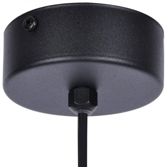 Lampa wisząca z białym kloszem 14 cm K-4885 z serii FARO